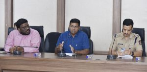 खर्च निरीक्षक संजीव कुमार यांच्या अध्यक्षतेखाली बैठक